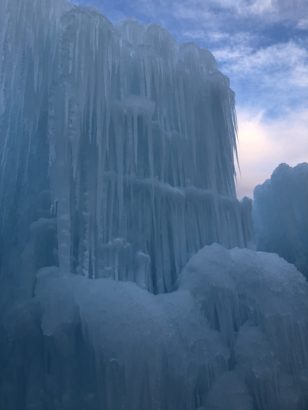 Ice Castle Icicle Sculpture