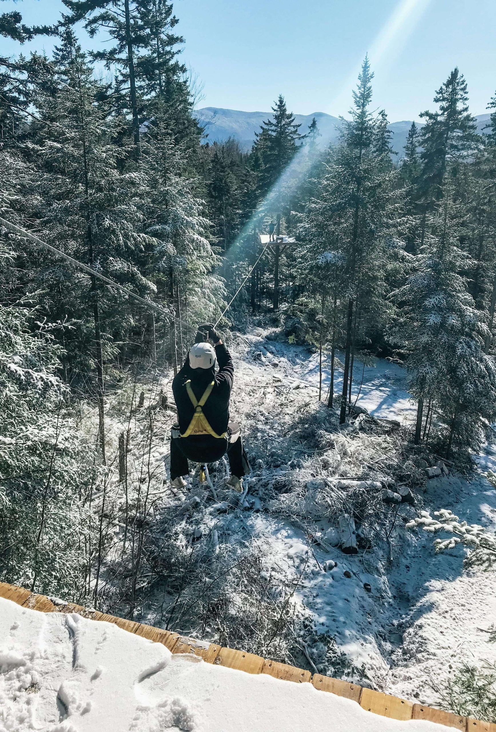 zipline tours lake placid