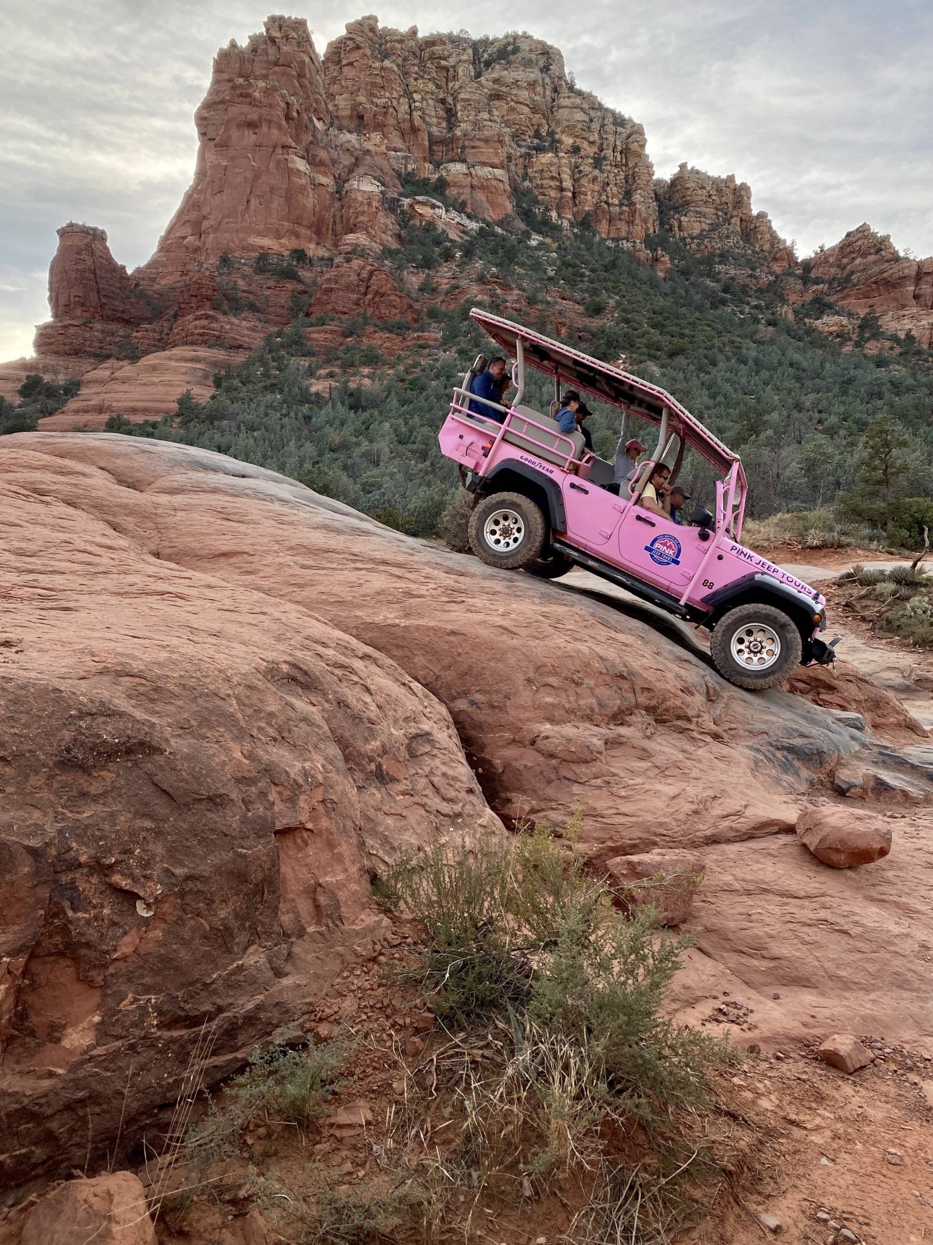 pink jeep tour in sedona az